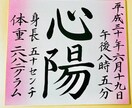 命名書を書かせていただきます 書道師範が心を込めて大切なお子様のお名前を直筆で書きます☆ イメージ1