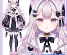 夢を叶えるハイクオリティなLive2D制作をします 個性豊かで高品質なモデリングをします イメージ3