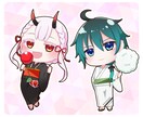 かわいいミニキャライラストを制作します グッズや収益化チャンネルに使えるミニキャラ描きます！ イメージ4