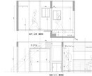 一級建築士が納まりなどを検討して作図致します 希望の図面濃度に合わせて作図致します。 イメージ1