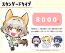 SDキャラ(ミニキャラ)お描きします 商用利用可能。sns動画やグッズ制作にも！ イメージ2
