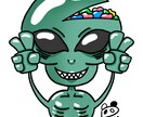 あなた専用のアイコンを描きます 個性的で独特な絵が好きな方リクエストお待ちしてます！ イメージ6