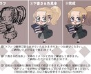かわいくてゆるいSNSアイコン・ヘッダー作成します ☆修正3回まで無料でOK！かわいくて印象に残るアイコン作り イメージ2