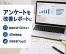 イベント後アンケートを改善レポートにします 自由記述100件まで48時間で分類・要約し次回改善Top5へ イメージ1