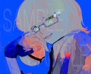 厚塗りでSNS用のアイコン･ヘッダーをお描きします ご要望があればアニメ風のイラストのご依頼も承ります。 イメージ1