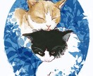 可愛いペットの似顔絵イラスト描きます 商用OK！大切な家族のために世界でひとつだけの似顔絵を。 イメージ3