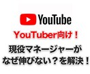 なぜ伸びない？YouTuber向け問題を解決します 現役YouTuberマネージャーが対応します イメージ1