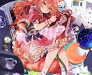 キャラデザ、立ち絵、サムネ等イラスト描きます お菓子と花と凝った衣装を描くのが好きです イメージ4
