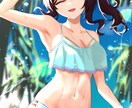 アイコン/ジャケット/サムネイル/1枚絵等描きます 二次創作の女の子メインで描いてます イメージ4