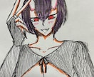守護霊やハイヤーセルフのイラスト化します 自分や後ろの方々の解像度を上げたい人向け。陰陽師がお絵描き。 イメージ6