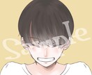 SNS用アイコン制作します 単色背景のシンプルなイラストを描きます!! イメージ2