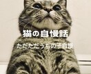 猫の自慢話聞きとねこの飼い方の悩み事聞きます とにかく猫が好きな方のお話相手します(*^^*) イメージ1