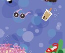可愛いイラストでフライヤーを制作します カラフルでゆるい雰囲気の絵で楽しいフライヤーを作ります！ イメージ2
