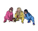 SNS用のアイコン描きます 【主にSNSアイコン】POPな人物イラスト描きます★ イメージ7