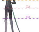 商用利用OK！歌ってみたやグッズ、一枚絵を描きます POPやカラフル、かわいいからかっこいいまで描きます！ イメージ3