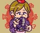 あなたの大好きを詰め合わせた似顔絵作ります ポップな似顔絵であなたの個性をアピールしてみませんか？ イメージ2
