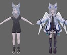 VRChatのアバター改変を代行致します 早い、安い、理想をモットーにおつくりいたします イメージ2