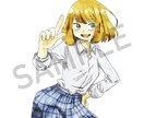 水彩アナログ風イラストを作成します 水彩アナログ風のラフなキャラクターイラストを作成します イメージ3