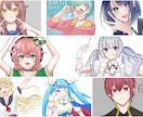 可愛いイラストお描きます かわいいイラストを丁寧に制作します！！ イメージ2