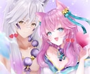 イラスト描きます 再開です( ･ᴗ･ )アイコン、TRPG立ち絵、一枚絵等 イメージ3