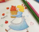色鉛筆で描く可愛いイラストを作成します 色鉛筆が織りなす、温かくてほっとする世界。 イメージ1