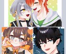 夢絵・CP絵作成致します 好きなキャラクター・お相手様とのイラストを描きます！ イメージ4