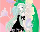 目に留まるイラスト目指します ラフなイラストですが挿し絵アイコン用に。 イメージ1