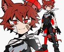 商用利用込み！　目を引く立ち絵をお描きします キャラクターデザイン・衣装デザインも可 イメージ1