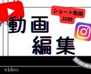 1分内のショート動画編集行います インフルエンサーがショート動画編集を行います！5名様限定価格 イメージ1