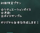 お試し用プラン！オリジナルショート台本を作成します シチュエーションボイス、ボイスサンプル等の台本を作成します！ イメージ1
