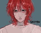 記念日のプレゼントへ。似顔絵承ります 半リアルタッチな仕上がりになります。 イメージ3