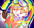 かわいい女の子のイラスト描きます ビビットカラーなサブカル系女子が得意です! イメージ3