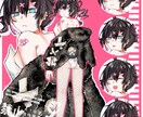 全身立ち絵描きます ご依頼者さんに合うキャラクターデザインを！ イメージ3
