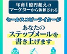 商品・サービスが売れるステップメールを書きます 信頼残高を損なうことなく、コンバージョンに導くステップメール イメージ1