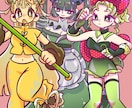 個性豊かなキラキラでかわいいイラスト描きます SNSアイコン、グッズ、挿絵、似顔絵などのイラスト♡ イメージ9