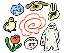 キャッチーなイラスト描きます 人物・モノ・動物・植物などなど イメージ4