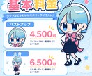 商用利用可◎あなたのかわいいミニキャラ描きます あなたのかわいいミニキャラを可愛く描きます！ イメージ2