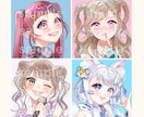 期間限定価格！！可愛いSNS用アイコン描きます 可愛くて印象に残るイラストが得意です。 イメージ1