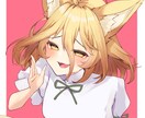 可愛い女の子のSNS用アイコンを描きます 商用利用無料！萌え可愛いタッチのイラストです！ イメージ4