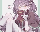 厚塗り風のかわいいイラストお描きします アイコン・動画サムネイル・グッズなど幅広くお使いいただけます イメージ9