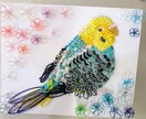 インコ・オウムの似顔絵作ります あなたの鳥さんを特別な絵にします！ イメージ1