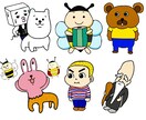 商用OK！ゆる〜いキャラクター作ります 企業のマスコット、SNSアイコン等にオススメ！ イメージ2