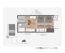 民泊等に◎家具込みで“魅せる”間取り図を制作します 民泊・ゲストハウス向け／イラスト間取り図で雰囲気伝える イメージ3