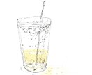 モノクロのペン画をベースにポイントで着彩しています WEBサイトやDM、SNS発信に。メニューや本の挿絵などに。 イメージ2