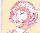 ちょっとレトロなラインアートお届けします 挿絵や広告に洒落たイラストをどうぞ。 イメージ1