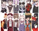 立ち絵制作します TRPGやライブ配信などで可愛いキャラを動かしたい方へ イメージ2