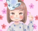 可愛くて優しいお子様の似顔絵をかきます お子様のかわいい瞬間を、ふんわり似顔絵で残してみませんか？ イメージ1