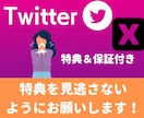 Twitter日本人フォロワー100人集客します ◎保証期間、オプション購入特典あります！ イメージ9