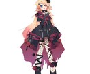 商用利用可！全身イラストお描きします 綺麗！かわいい！商用利用OK！素敵なイラストお描きします！ イメージ2