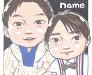 アニメっぽい似顔絵描きます 家族やお友達との思い出作りにいかがですか？ イメージ6